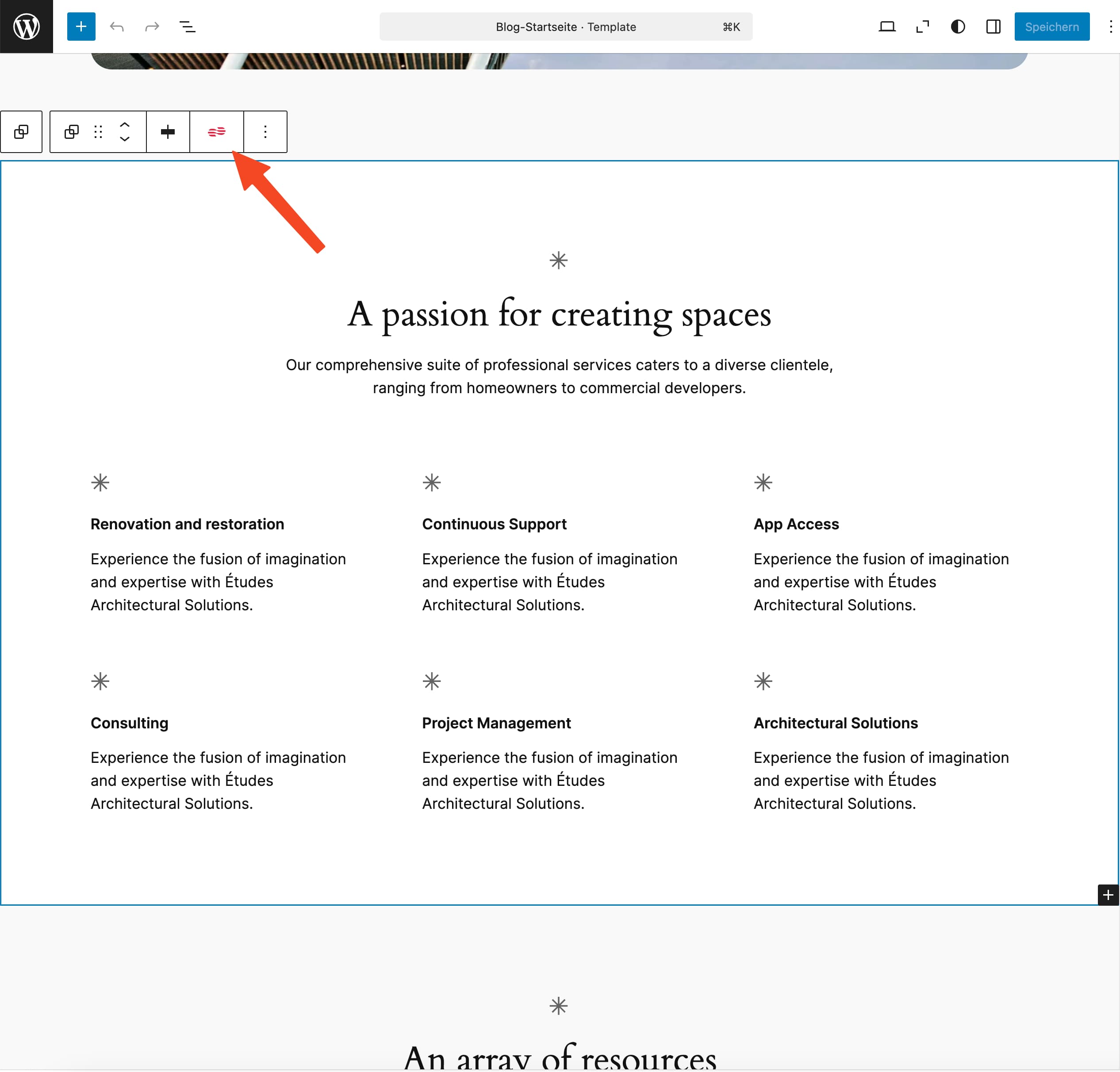 Semanti­cality™ Rules Editor Button im Guten­berg Block Editor